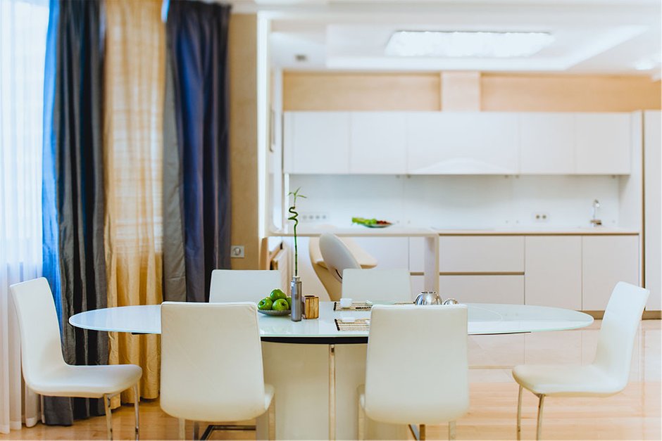 Фотография: Кухня и столовая в стиле Современный, Квартира, Дома и квартиры, Москва – фото на INMYROOM