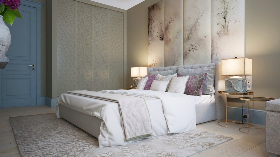 Фотография: Спальня в стиле Классический, Современный, Проект недели, гардеробная в спальне – фото на INMYROOM