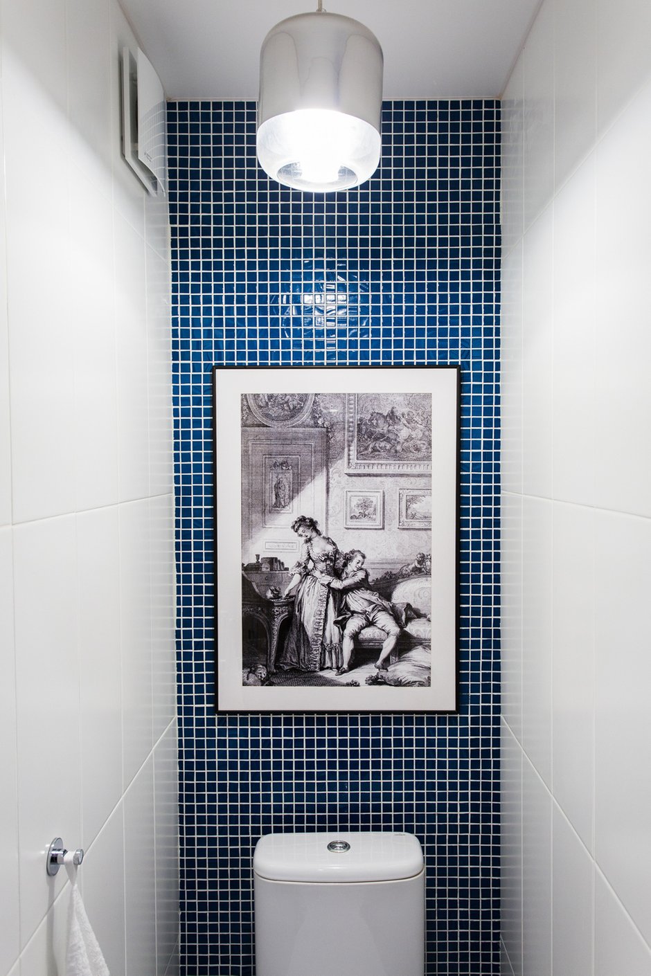 Фотография: Ванная в стиле Современный, Квартира, Проект недели, Москва, Кирпичный дом, 2 комнаты, 40-60 метров, Евгения Рахвальская – фото на INMYROOM