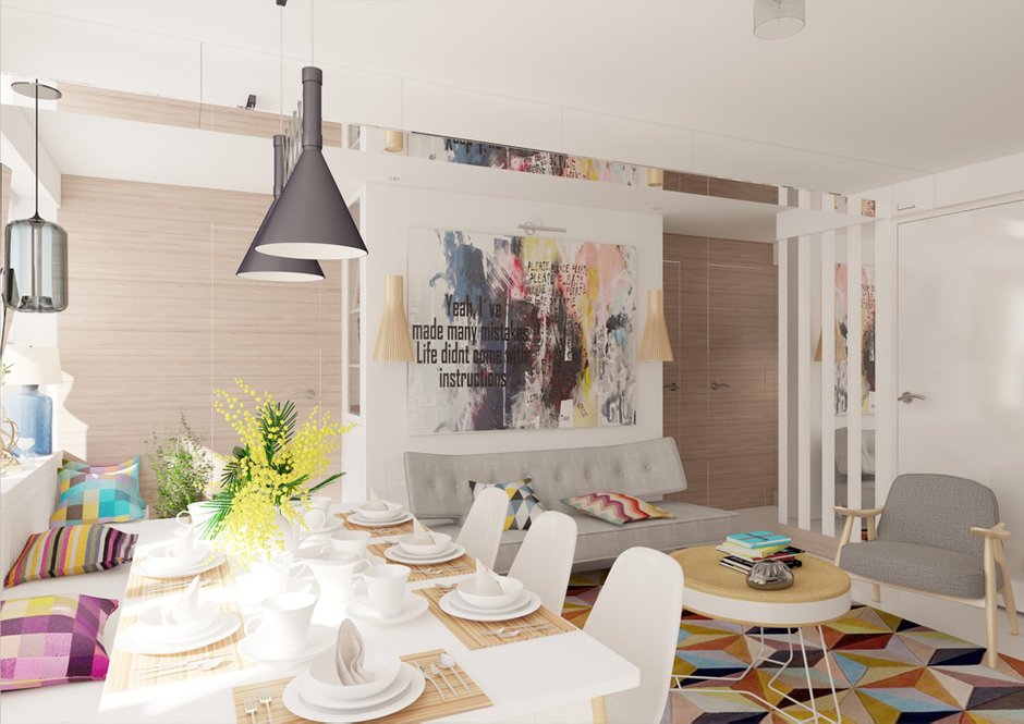 Фотография: Кухня и столовая в стиле Лофт, Квартира, BoConcept, Дома и квартиры, Проект недели – фото на INMYROOM