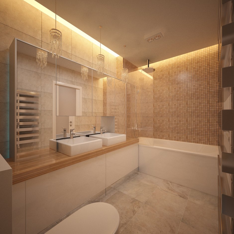 Фотография: Ванная в стиле Современный, Квартира, Проект недели – фото на INMYROOM