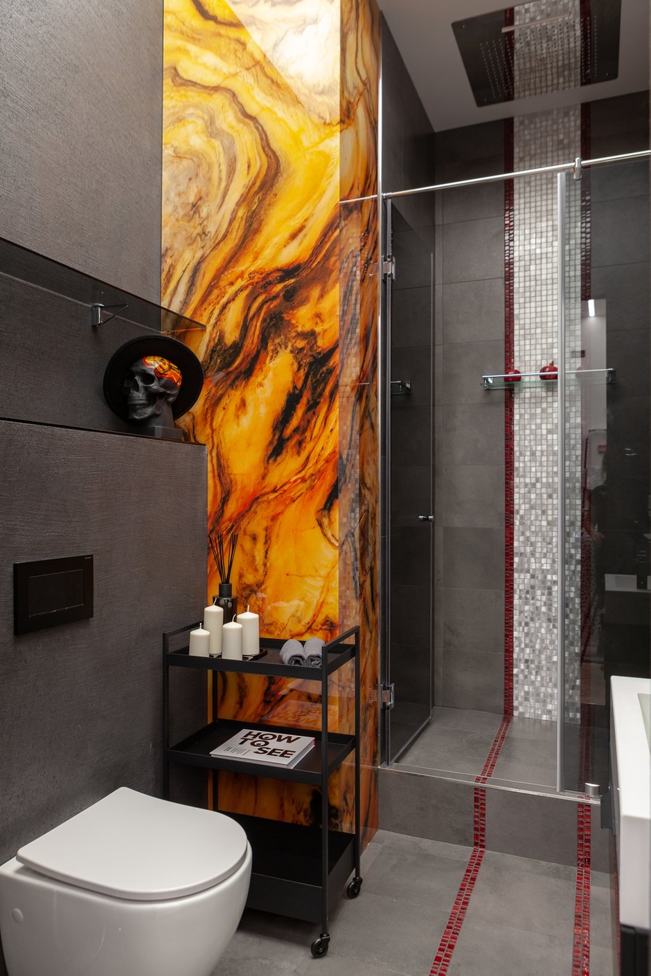 Фотография: Ванная в стиле Современный, Квартира, Проект недели, Москва, 3 комнаты, Более 90 метров – фото на INMYROOM