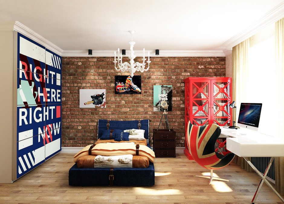 Фотография: Спальня в стиле Лофт, Квартира, Проект недели, Эко – фото на INMYROOM