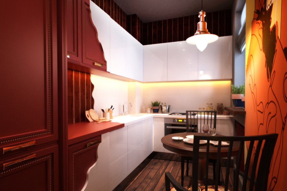 Фотография: Кухня и столовая в стиле , Лофт, Квартира, Дома и квартиры – фото на INMYROOM
