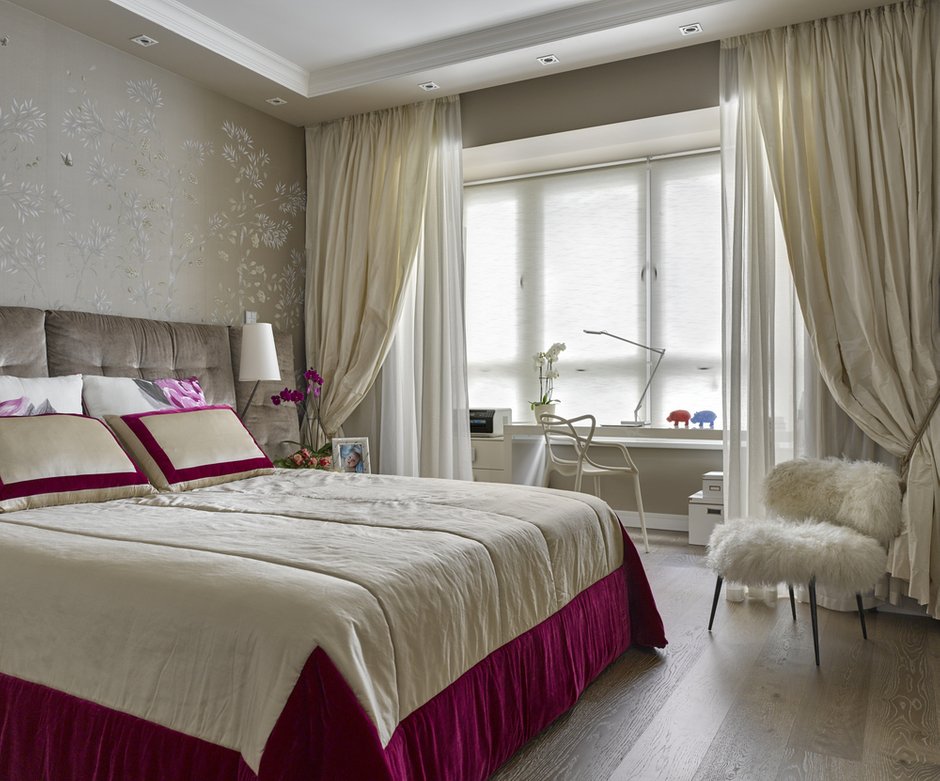 Фотография: Спальня в стиле Классический, Современный, Квартира, Проект недели, Москва – фото на INMYROOM
