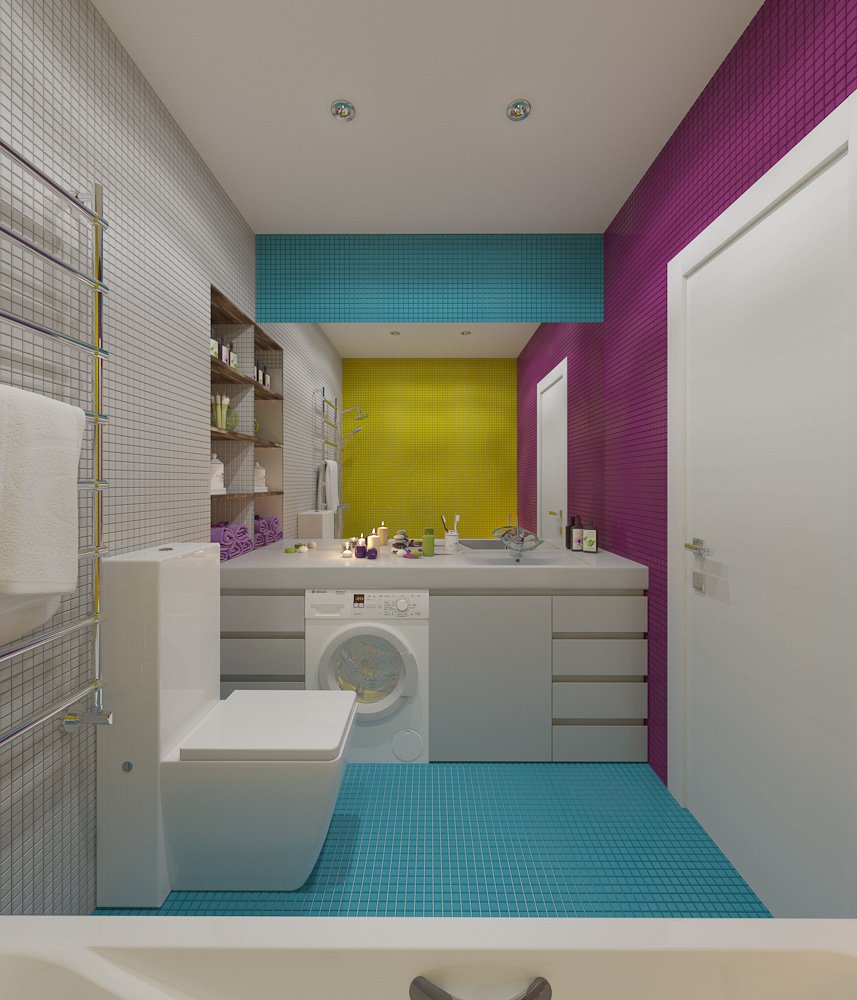 Фотография: Ванная в стиле Современный, Эклектика, Квартира, Дома и квартиры, IKEA, Проект недели – фото на INMYROOM