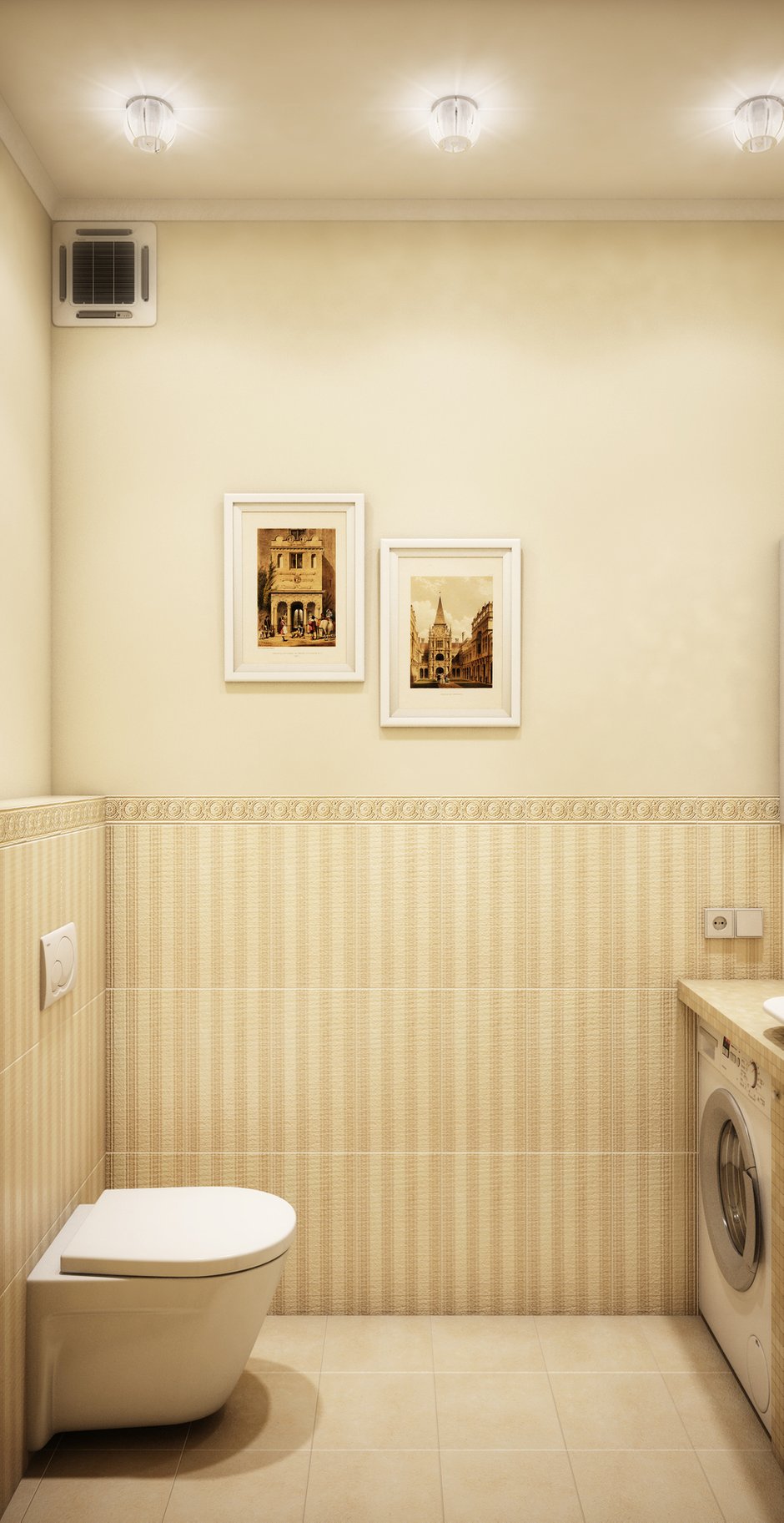 Фотография: Ванная в стиле Современный, Классический, Квартира, Проект недели – фото на INMYROOM