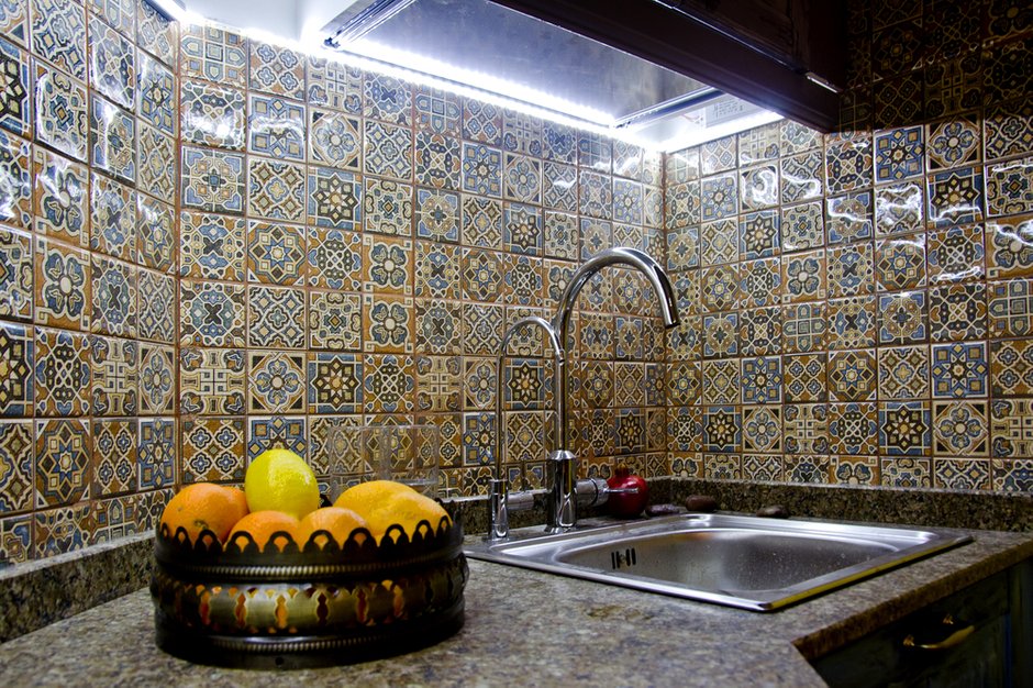 Фотография: Кухня и столовая в стиле Восточный, Интерьер комнат, Проект недели, Марокканский – фото на INMYROOM