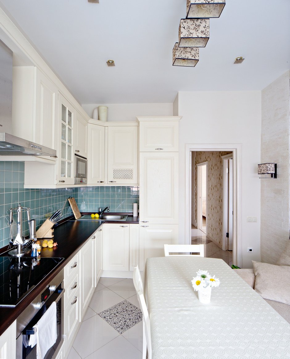 Фотография: Кухня и столовая в стиле Скандинавский, Квартира, Дома и квартиры – фото на INMYROOM