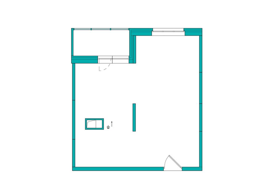 Фотография: Планировки в стиле , Квартира, Проект недели, Co:Interior, 1 комната, 40-60 метров, Монолитно-кирпичный, ЖК «Новое Тушино» – фото на INMYROOM