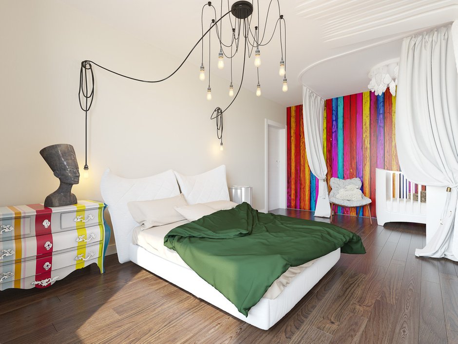 Фотография: Спальня в стиле Эклектика, Квартира, Дома и квартиры, IKEA, Проект недели – фото на INMYROOM