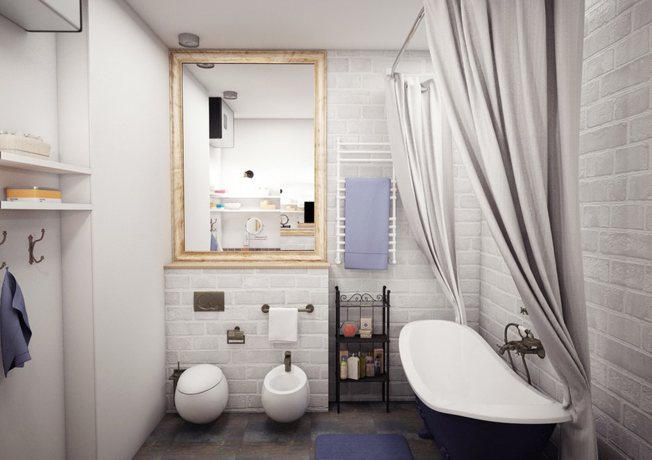 Фотография: Ванная в стиле Скандинавский, Квартира, Дома и квартиры, IKEA, Проект недели – фото на INMYROOM