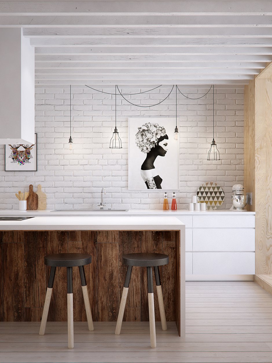 Фотография: Кухня и столовая в стиле Скандинавский, Квартира, Дома и квартиры, IKEA, Проект недели – фото на INMYROOM