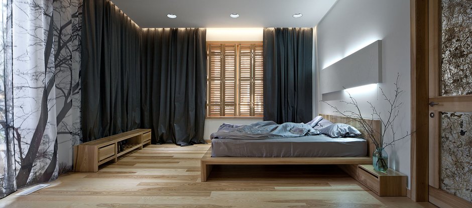 Фотография: Спальня в стиле Современный, Интерьер комнат, Проект недели, Эко – фото на INMYROOM