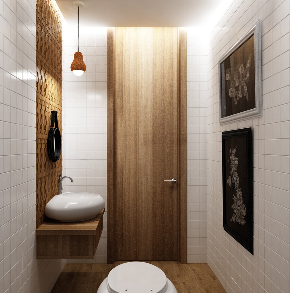 Фотография: Ванная в стиле Современный, Эко, Квартира, Проект недели – фото на INMYROOM