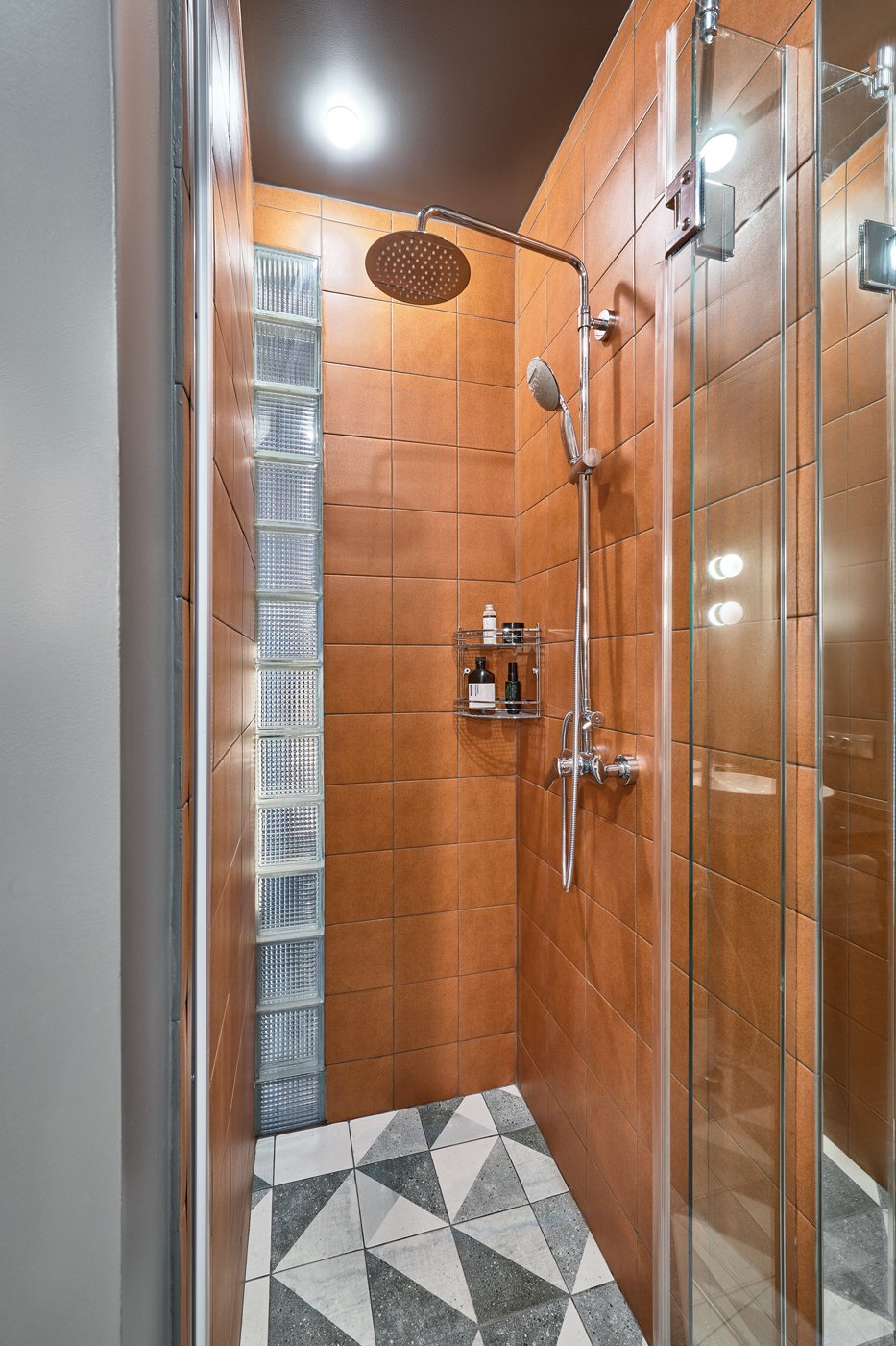 Фотография: Ванная в стиле Современный, Квартира, Студия, Проект недели, до 40 метров, Ingresso Interiors – фото на INMYROOM