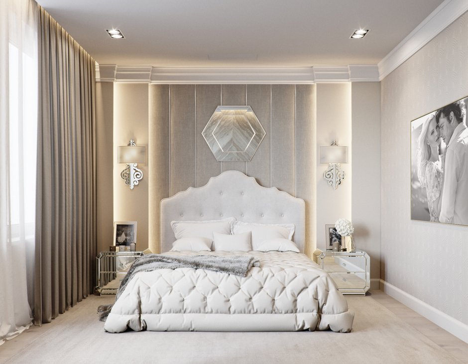 Фотография: Спальня в стиле Классический, Современный,  – фото на INMYROOM