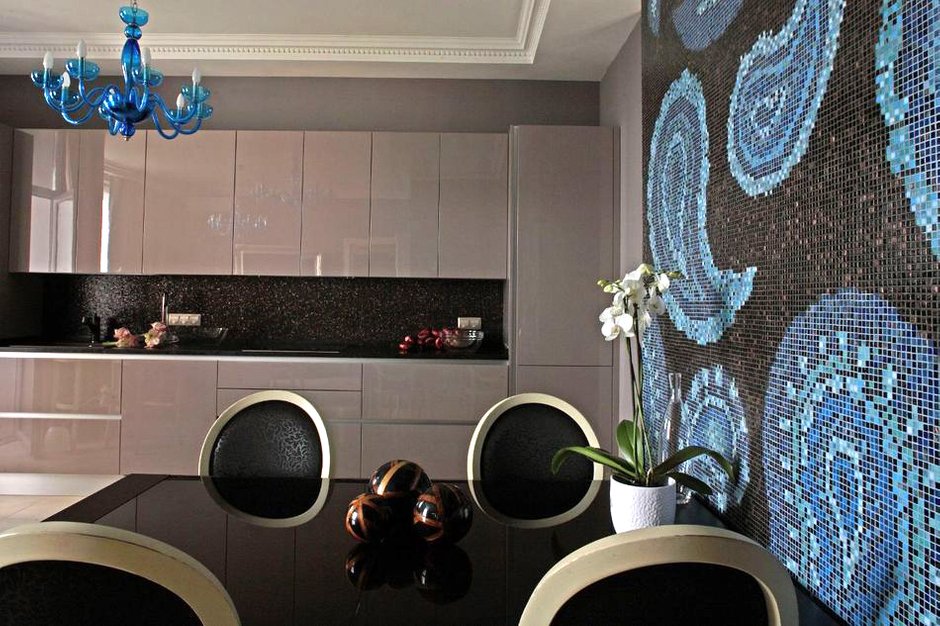 Фотография: Кухня и столовая в стиле Эклектика, Квартира, Дома и квартиры, Проект недели, Москва – фото на INMYROOM
