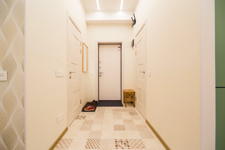 Фотография:  в стиле , Квартира, Проект недели, Москва, скандинавский минимализм, Монолитный дом, 1 комната, 40-60 метров, ЖК «Atlant City» – фото на INMYROOM