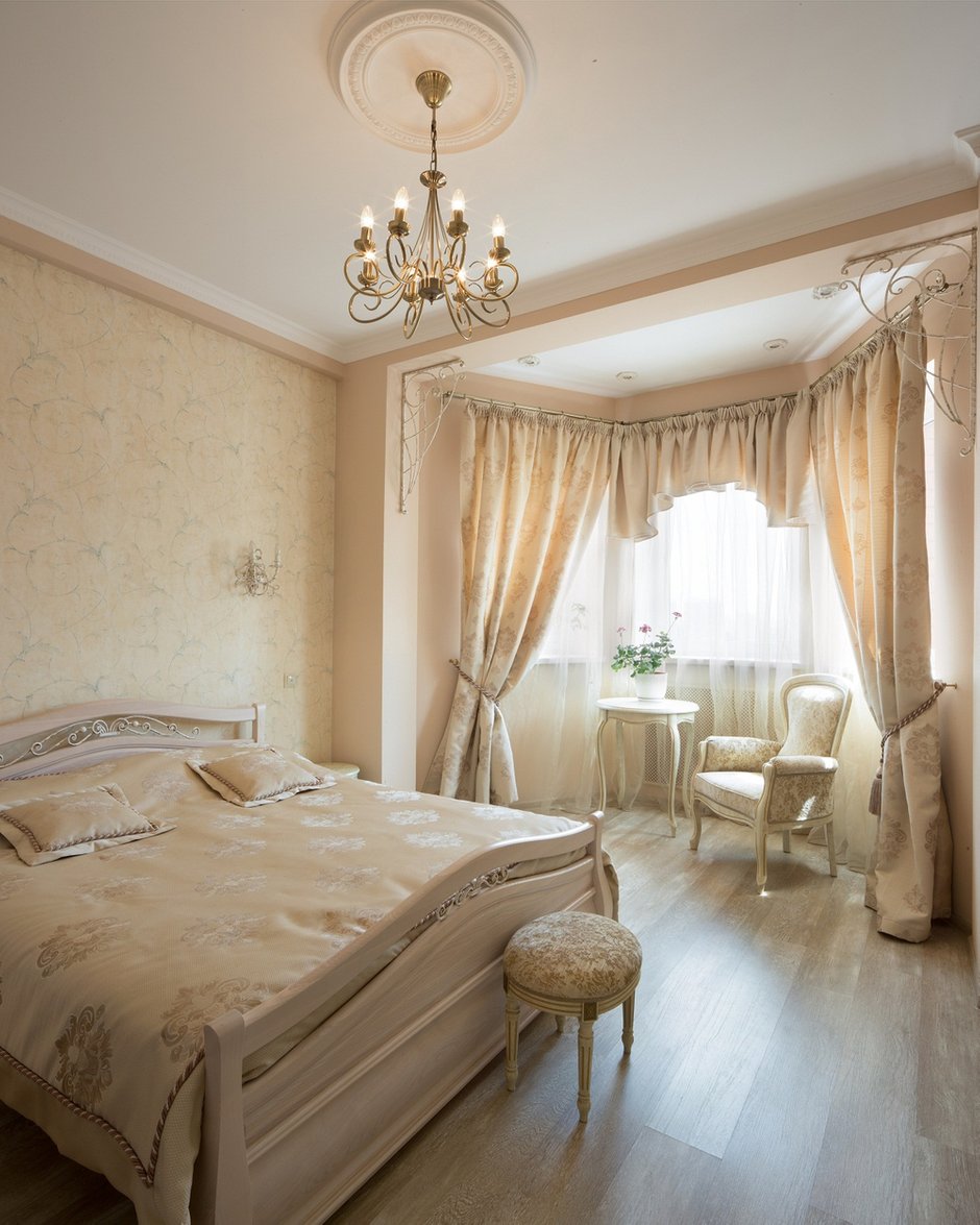 Фотография: Спальня в стиле Прованс и Кантри, Квартира, Дома и квартиры – фото на INMYROOM
