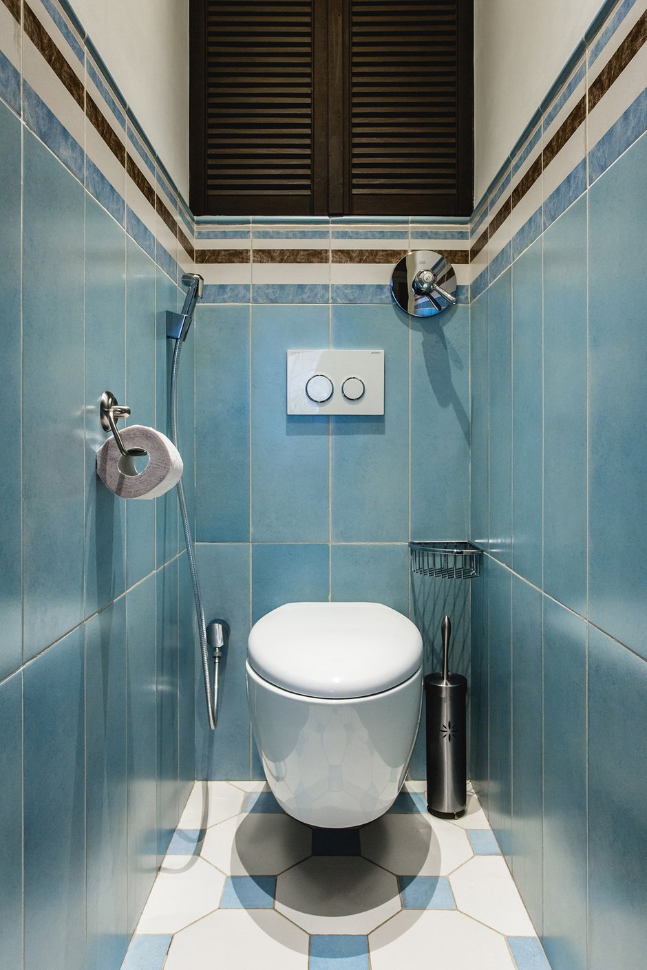 Фотография: Ванная в стиле Современный, Классический, Квартира, Проект недели, Jazzberry – фото на INMYROOM