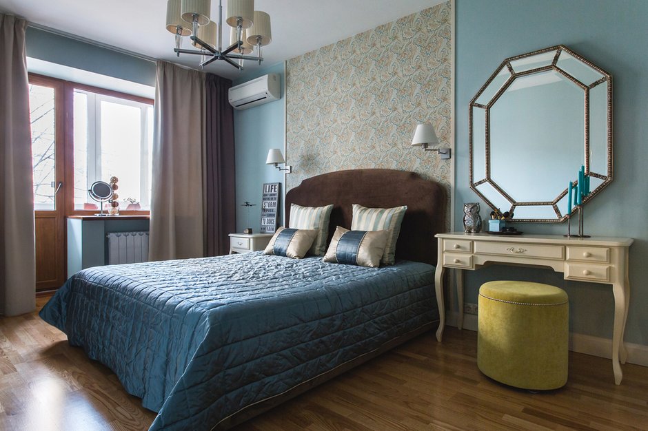 Фотография: Спальня в стиле Прованс и Кантри, Классический, Современный, Квартира, Проект недели, Jazzberry – фото на INMYROOM