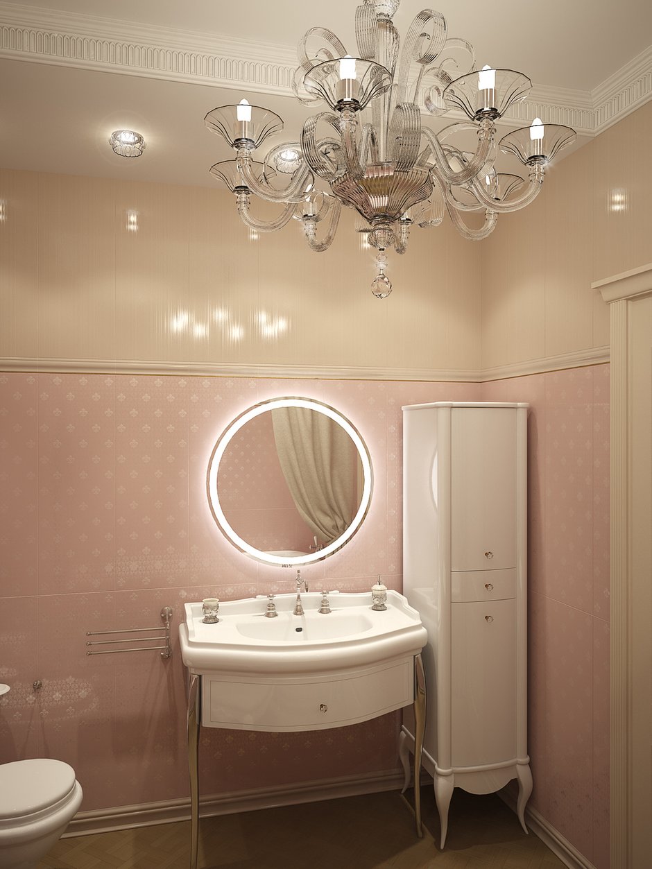 Фотография: Ванная в стиле Классический, Квартира, Дома и квартиры, Москва – фото на INMYROOM