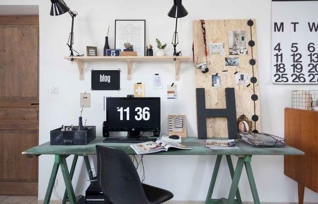 Рабочий настрой: 4 идеи декора домашнего офиса